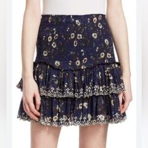 NWOT Isabel Marant Etoile Broderie Mini Skirt size 38